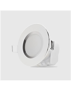 LED SPOT REDONDO BRANCO IP54 5W 3000K Maxled 17104 - 721.17104