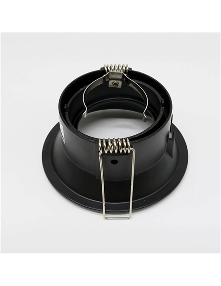 ARO P/GU10 REDONDO ORIENTAVEL 90º PRETO AK-219 Maxled 17432 #1 - 721.17432