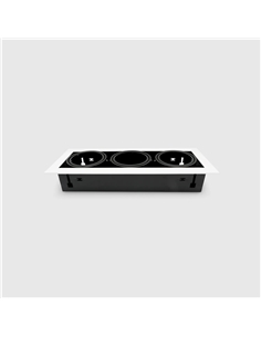 PROJETOR PARA 3X AR111 ALUMINIO Maxled 18101 - 721.18101 2