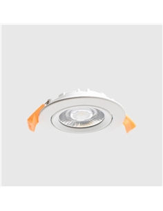 LED DOWN. SLIM BR REDONDO ORIENTAVEL 9W 4000K Maxled 18293 - 721.18293 2