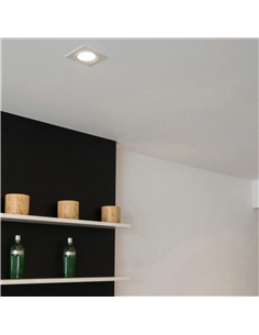 LED DOWN. SLIM BR QUADRADO ORIENTAVEL 9W 4000K Maxled 18316 - 721.18316 2