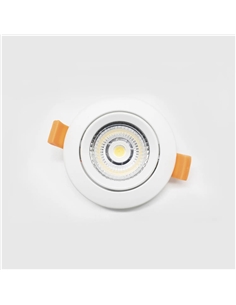 LED DOWN. SLIM BR REDONDO ORIENTAVEL 15W 3000K Maxled 18323 - 721.18323