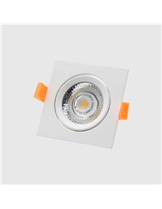 LED DOWN. SLIM BR QUADRADO ORIENTAVEL 15W 4000K Maxled 18354 - 721.18354