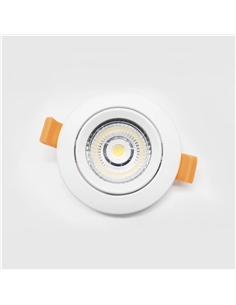 LED DOWN. SLIM BR REDONDO ORIENTAVEL 20W 4000K Maxled 18378 - 721.18378