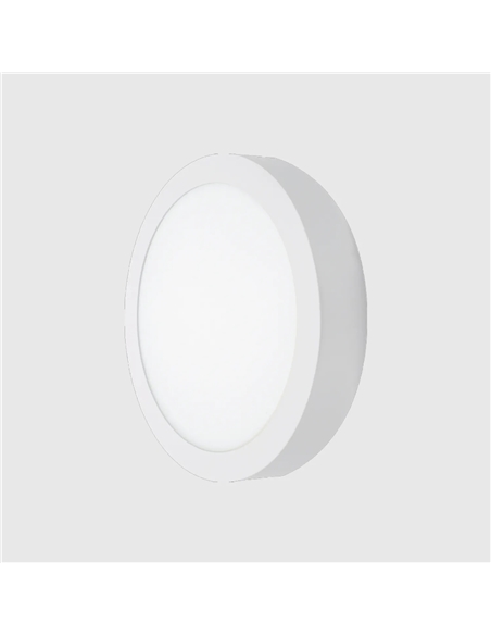 LED PAINEL SALIENTE REDONDO BRANCO 12W 3000K Maxled 18545 - 721.18545
