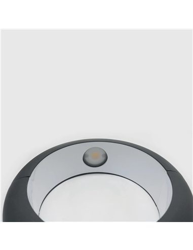 LED APLIQUE PAREDE CINZA 12W 4000K Maxled 19313 #1 - 721.19313