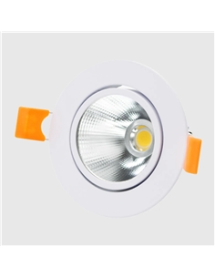 LED DOWNLIGHT REDONDO BRANCO COB 5W 5000K Maxled 19757 - 721.19757
