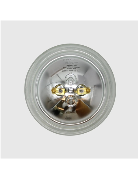 LAMPADA LED DE PISCINA PAR56 35W RGB AC 12V Maxled 32152 #1 - 721.32152