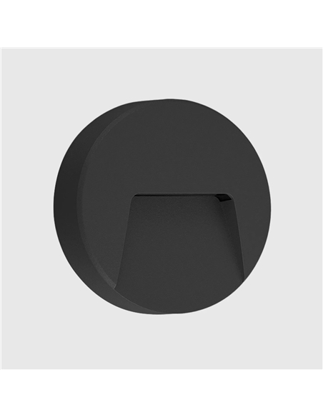 LED APLIQUE MURO GREY 3W 4000K PC1351 Maxled 22900 - 721.22900
