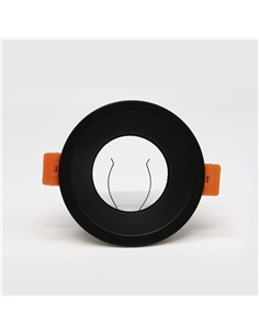 ARO GU10 ML-439 REDONDO PRETO Maxled 23419 - 721.23419 2