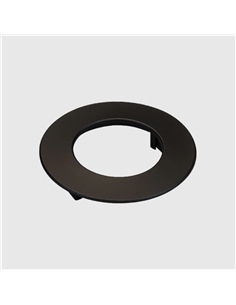 ARO REDONDO PRETO PARA DOWNLIGHT "HAMPLE" Maxled 34712 - 721.34712