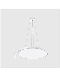 PLAFON LED RED. SUSPENSO DIMAVEL C/COMANDO 3CCT Maxled 35030 - 721.35030