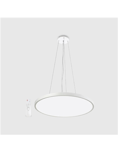 PLAFON LED RED. SUSPENSO DIMÁVEL APP TUYA 3CCT Maxled 35047 - 721.35047