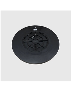 PLAFON LED REDONDO SUPER SLIM PRETO 36W 3CCT Maxled 35085 - 721.35085 2