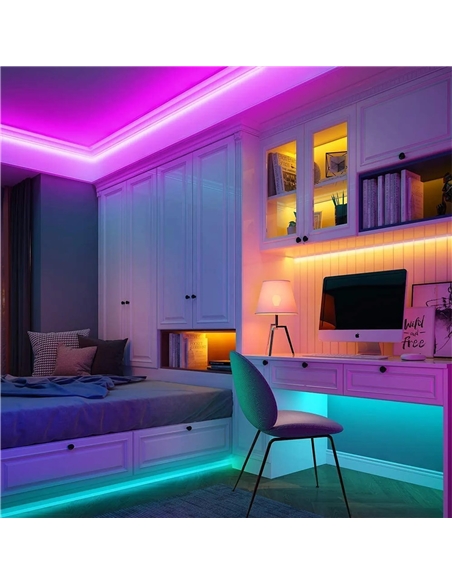 FITA LED COB 24V IP20 12W RGB Maxled 35207 - 721.35207
