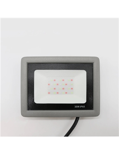 PROJETOR LED SLIM EK-SERIES 30W RGBW Maxled 23624 - 721.23624