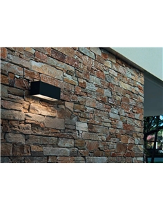 APLIQUE LED B-S 7.2W 4000K PRETO MATE Maxled 25178 - 721.25178 2