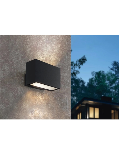 APLIQUE LED B-S 7.2W 4000K PRETO MATE Maxled 25178 #1 - 721.25178