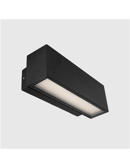 APLIQUE LED B-S 12W 4000K PRETO MATE Maxled 25185 - 721.25185