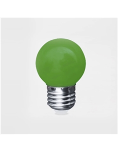 LED G45 E27 1W VERDE Maxled 11102 - 721.11102