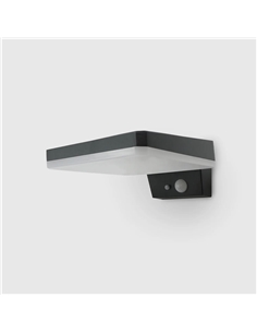 APLIQUE LED SOLAR C/SENSOR 4.5W 3000k Maxled 36396 - 721.36396