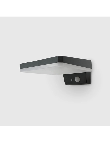 APLIQUE LED SOLAR C/SENSOR 4.5W 3000k Maxled 36396 - 721.36396