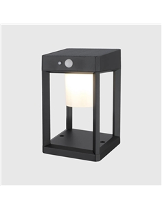 APLIQUE LED SOLAR SENSOR RETANGULAR 4.5W 3000k Maxled 36433 - 721.36433 2