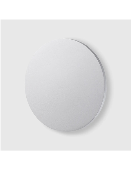 APLIQUE PAREDE RED. LUZ IND. BRANC 9W 3CCT IP54 Maxled 36679 - 721.36679