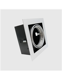 PROJETOR EMBUTIR 1*AR111 ALUMINIO IP20 ML-852 Maxled 25963 - 721.25963