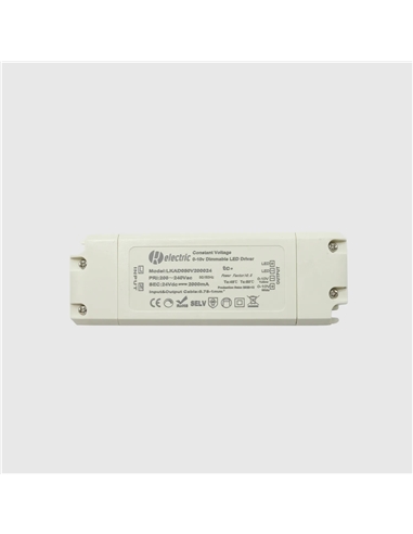 DRIVER LED DIMAVEL 0-10V LKAD050V-C 24V 50W Maxled 26342 - 721.26342