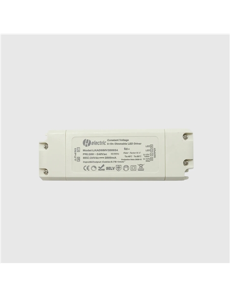 DRIVER LED DIMAVEL 0-10V LKAD050V-C 24V 50W Maxled 26342 - 721.26342