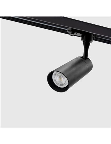 PROJETOR CALHA MONOFASICA PRETO 1XGU10 Maxled 23358 #2 - 721.23358