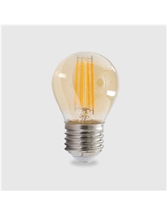 LED FILAMENTO G45 E27 4W 2500K Maxled 10877 - 721.10877