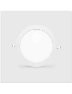 LED PAINEL ECO REDONDO BRANCO 18W 3000K Maxled 14578 - 721.14578