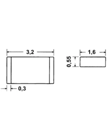 FUSIVEL SMD1206 RAPIDO 1.5A 63V - 009-0810