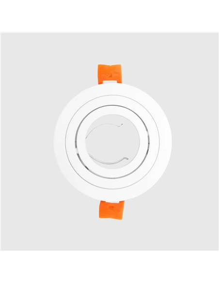 ARO P/GU10 REDONDO AMOVÍVEL BRANCO Maxled 17302 #2 - 721.17302