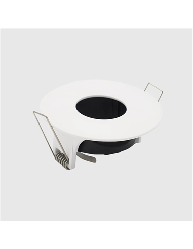 ARO P/GU10 REDONDO ORIENTAVEL 30º BRANCO AK-221 Maxled 17463 - 721.17463
