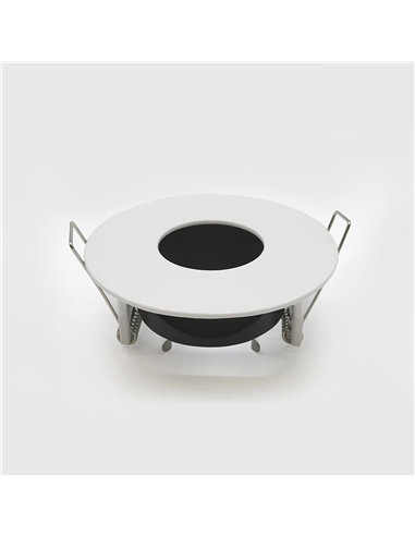 ARO P/GU10 REDONDO ORIENTAVEL 30º BRANCO AK-221 Maxled 17463 #2 - 721.17463