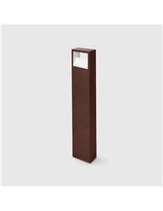 BALIZADOR DE JARDIM CORTEN 80CM 9W 3CCT Maxled 36778 - 721.36778