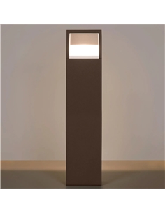 BALIZADOR DE JARDIM CORTEN 80CM 9W 3CCT Maxled 36778 - 721.36778 2