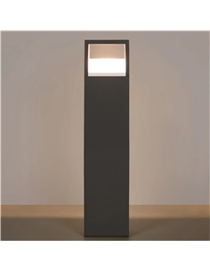 BALIZADOR DE JARDIM ANTRACITE 80CM 9W 3CCT Maxled 36808 - 721.36808 2