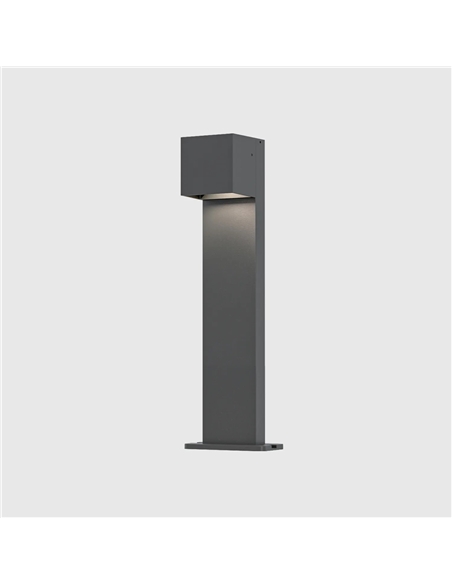 BALIZADOR JARDIM ANTRACITE 50CM 10W 3CCT Maxled 36815 - 721.36815