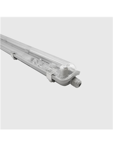 ARMADURA ESTANQUE SLIM 1X60CM LIGAÇAO 1 LADO Maxled 37102 - 721.37102