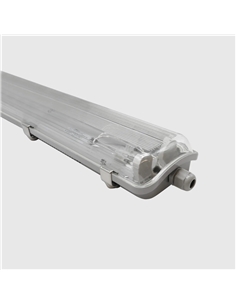 ARMADURA ESTANQUE SLIM 2X150CM LIGAÇAO 1 LADO Maxled 37157 - 721.37157