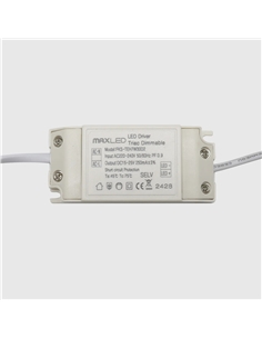 LED DRIVER 5W/6W DIMÁVEL Maxled DRV5/6WDIM - 721.DRV5/6WDIM