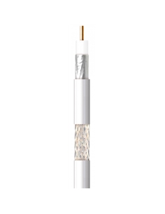 CABO COAXIAL RG6 ITED BRANCO TELEVÉS 2127 - TEL2127N