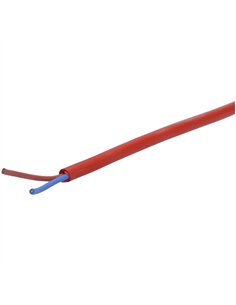Cabo Silicone SiHF 2x0,75 VERMELHO 180ºC - 261023001N