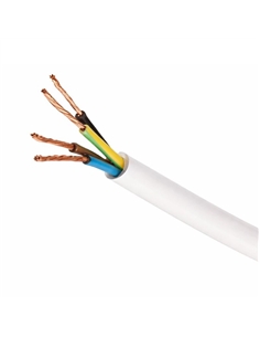 CABO H05VV-F FVV 300/500V 4G1,5 BRANCO - 0000026