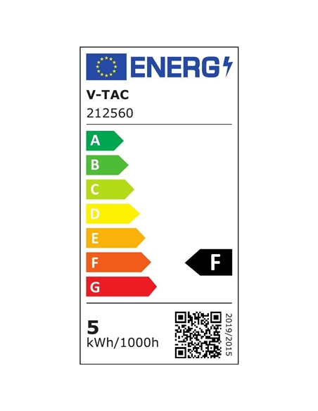 FITA LED 12Vdc 4000K 5W/m 2835-60 IP20 5MT V-TAC 212560 #2 - 895212560