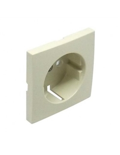 CENTRO SCHUKO COM OBTURADOR MARFIM 90632TMF - 90632TMF
